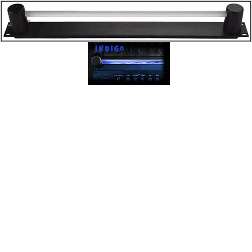 Adam Hall 874571BLU Racklight 19Zoll Indigo Pro Audio Model