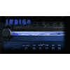 Adam Hall 874571BLU Racklight 19Zoll Indigo Pro Audio Model
