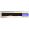 Adam Hall VR2530BLU Kabelbinder Klettband 2,5cm x 30cm blau