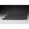 Adam Hall 8724STL 19Zoll Rackblende 2mm Stahl schwarz pulverbeschichtet 4HE flach