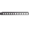 Adam Hall 872211 19Zoll 1HE Rackblende, 6x XLR male, 6x XLR female