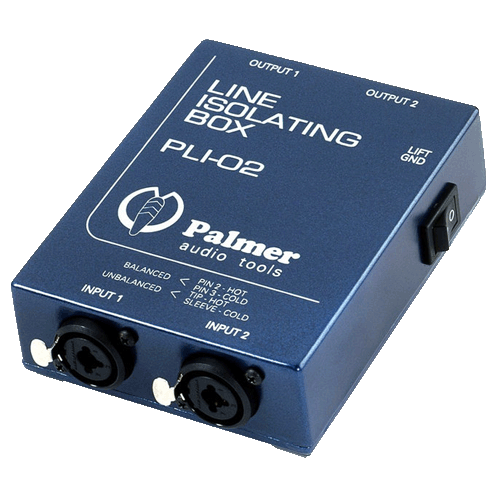 Palmer audio tools PLI-02 Palmer audio tools Line Isolation Box PLI-02