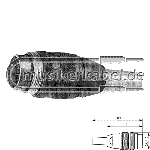 Amphenol T 3079 002 Amphenol Rundsteckverbinder 3polig C070 A Kabelstecker