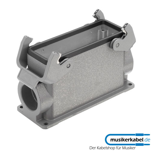 Harting 19 30 024 0273 Harting Aufbaugehäuse 24 B hohe Bauform 2x M40