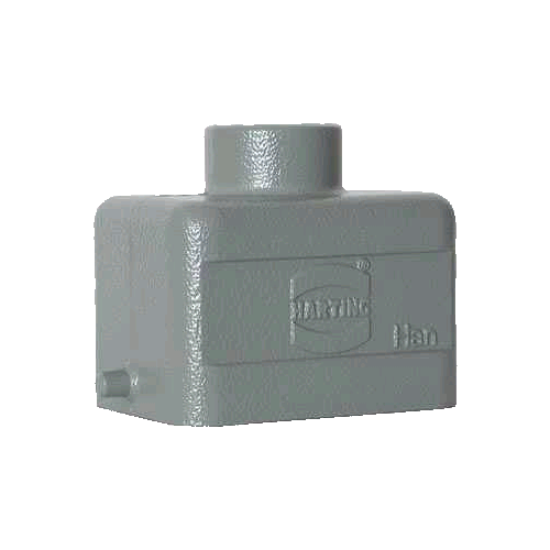 Harting 19 30 006 1440 Harting Tüllengehäuse 6 B niedrige Bauform gerader Kabelabgang M20