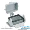 Harting 09 30 006 0318 Harting Anbaugehäuse Baugröße 6 B mit Metallkappe