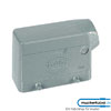 Harting 19 30 010 1520 Harting Tüllengehäuse Baugröße 10 B niedrige Bauform seitlicher Kabelabgang M20