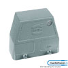 Harting 19 30 016 0528 Harting Tüllengehäuse 16 B hohe Bauform seitlicher Kabelabgang M40