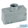 Harting 19 30 016 1422 Harting Tüllengehäuse 16 B niedrige Bauform gerader Kabelabgang M32