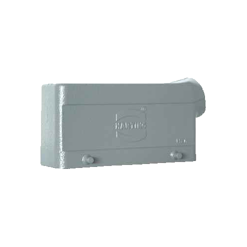 Harting 19 30 024 1521 Harting Tüllengehäuse 24B niedrige Bauform seitlicher Kabelabgang M25
