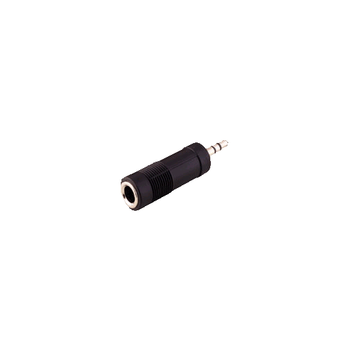 Adapter Klinkenstecker 3,5mm stereo auf Klinkenbuchse 6,3mm stereo