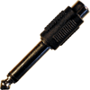 Adapter Klinkenstecker 6,3mm auf Cinchbuchse