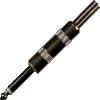   Klinkenstecker 6,3mm mono metall