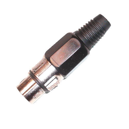   XLR-Stecker 3pol. female