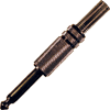 Klinkenstecker 6,3mm mono, metall
