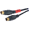  S-VHS-Kabel, vergoldete Kontakte, 2,0m