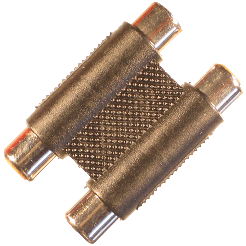 Adapter 2x Cinchkupplung an 2x Cinchkupplung