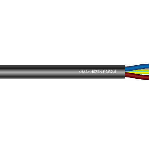 H07RN-F 5G16 Gummi-Schlauchleitung H07RN-F 5G16 (Meterware)