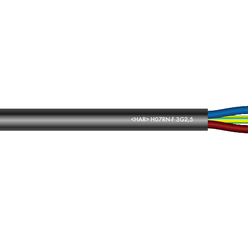  H07RN-F 5G16 Gummi-Schlauchleitung H07RN-F 5G16 (Meterware)