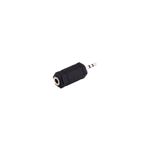   Adapter Klinkenstecker 2,5mm stereo an Klinkenbuchse 3,5mm stereo