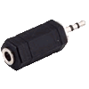 Adapter Klinkenstecker 2,5mm stereo an Klinkenbuchse 3,5mm stereo