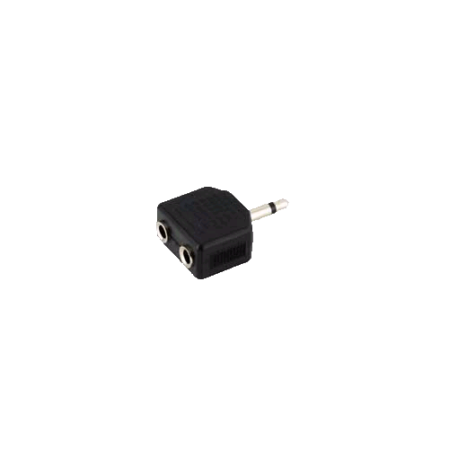   Adapter Klinkenstecker 3,5mm mono an 2xKlinkenbuchse 3,5mm mono