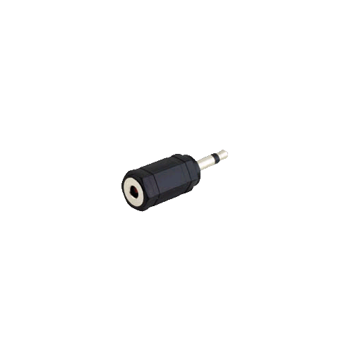   Adapter Klinkenstecker 3,5mm mono an Klinkenbuchse 3,5mm stereo