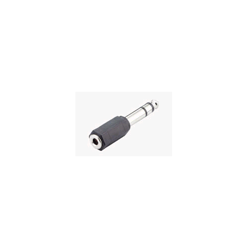 Adapter Klinkenstecker 6,3mm stereo an Klinkenbuchse 3,5mm stereo