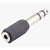   Adapter Klinkenstecker 6,3mm stereo an Klinkenbuchse 3,5mm stereo