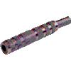   Klinkenkupplung 6,3mm, massiv, metall