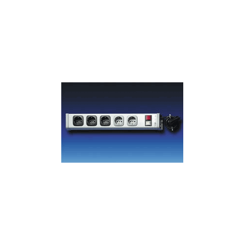   5-fach Steckdosenleiste universal mit Schalter 2 + 3 fach