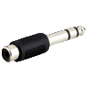   Adapter Klinkenstecker 6,3mm stereo auf Cinchbuchse