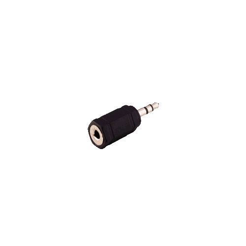   Adapter Klinkenstecker 3,5mm stereo an Klinkenbuchse 3,5mm mono