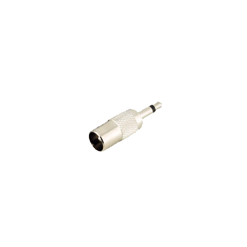 Adapter Klinkenstecker 3,5mm mono an Antennenstecker (IEC-Koaxial-Zentral)