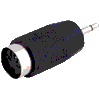  Adapter Klinkenstecker 3,5mm mono an DIN-Buchse 5pol
