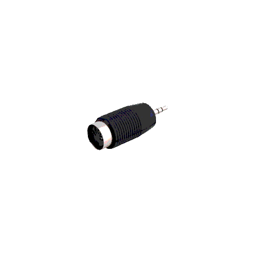 Adapter Klinkenstecker 3,5mm stereo an DIN-Buchse 5pol