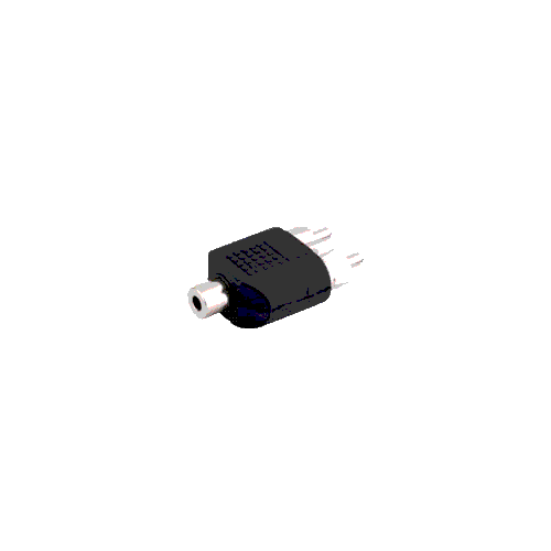 Adapter Klinkenbuchse 3,5mm stereo auf 2x Cinchstecker