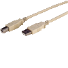   USB-Kabel A-Stecker auf B-Stecker 5,0m