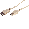   USB-Verlängerung A-Stecker auf A-Kupplung 1,8m