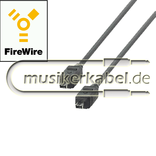   Firewire-Kabel 4pol - 4pol 3,0m