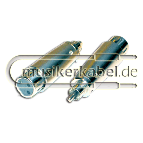   Adapter XLR-Buchse female an Cinchstecker, Import