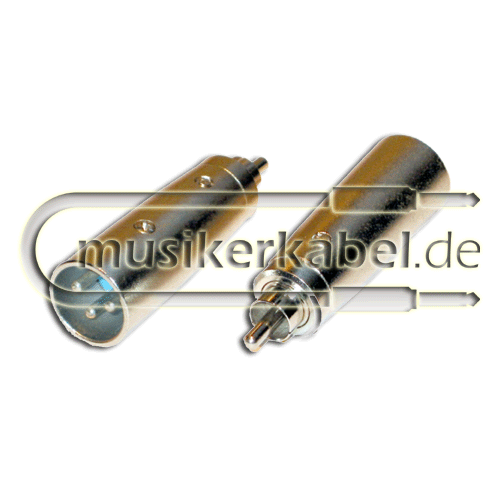   Adapter XLR-Buchse male an Cinchstecker, Import