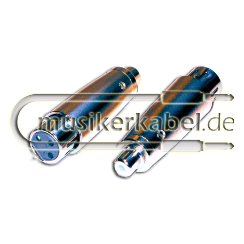   Adapter XLR-Buchse female an Cinchbuchse, Import