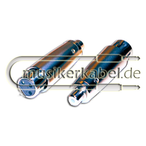 Adapter XLR-Buchse female an Cinchbuchse, Import
