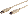   USB-Kabel 2.0 A-Stecker an B-Stecker, 5m