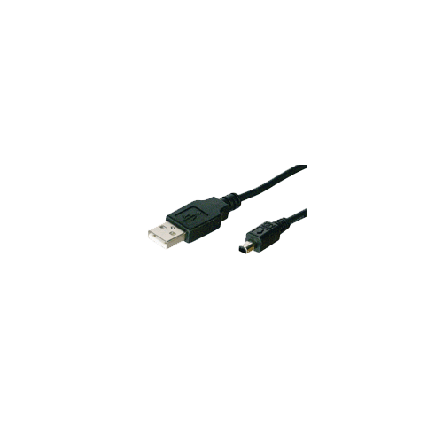   USB-Kabel A-Stecker an B-Mini-Stecker 4pol 2m