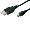   USB-Kabel A-Stecker an B-Mini-Stecker 5pol 3m