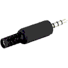   Klinkenstecker 3,5mm, 4 Kontakte, Kunststoff