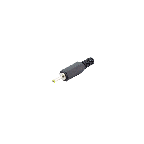 Hohlstecker gerade 0,75 x 2,4mm, 10mm Schaftlänge