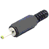   Hohlstecker gerade 0,8 x 5,0mm, 10mm Schaftlänge
